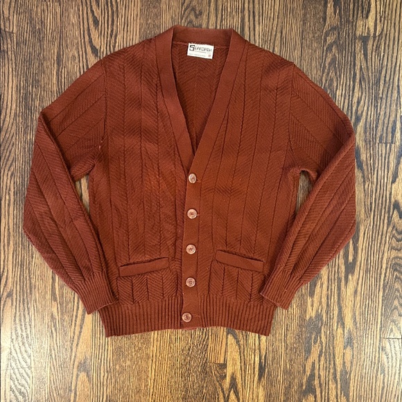 Vintage Other - Vintage 80s Knit Cardigan